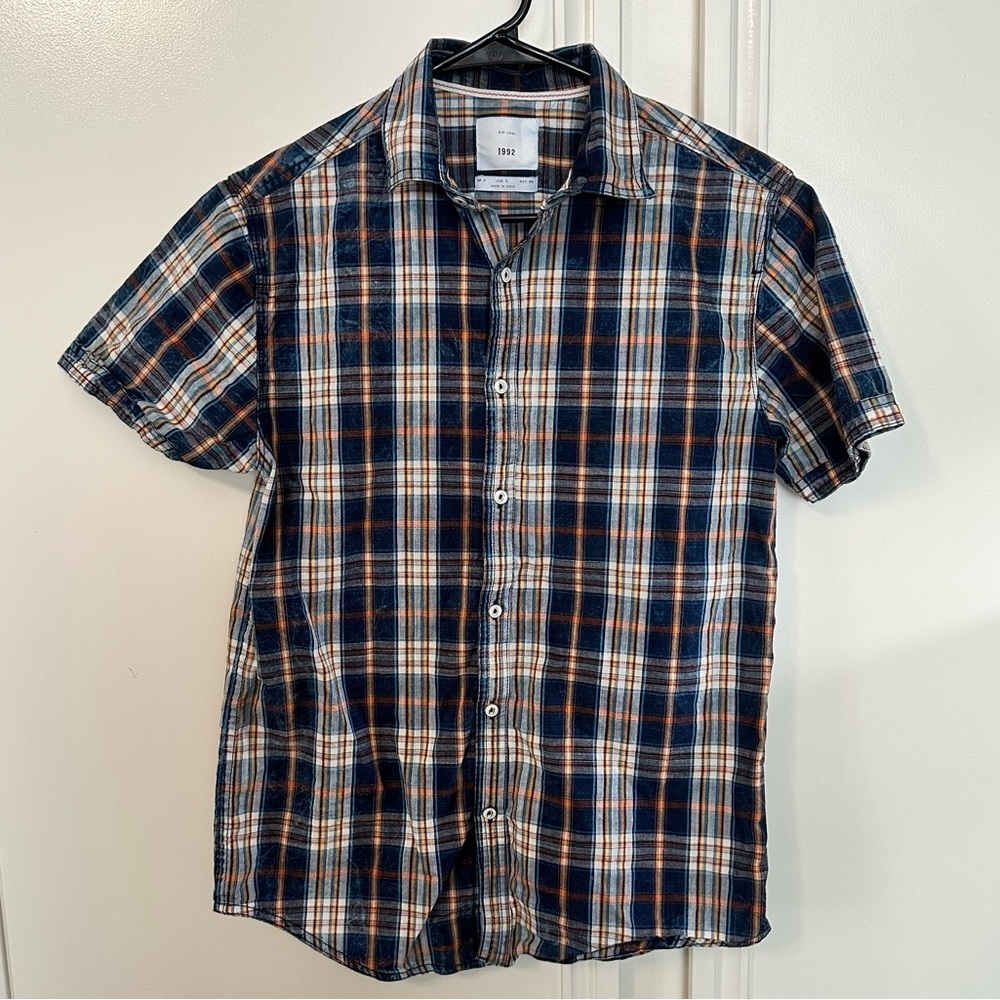 Zip Code 1992 men’s small button down shirt